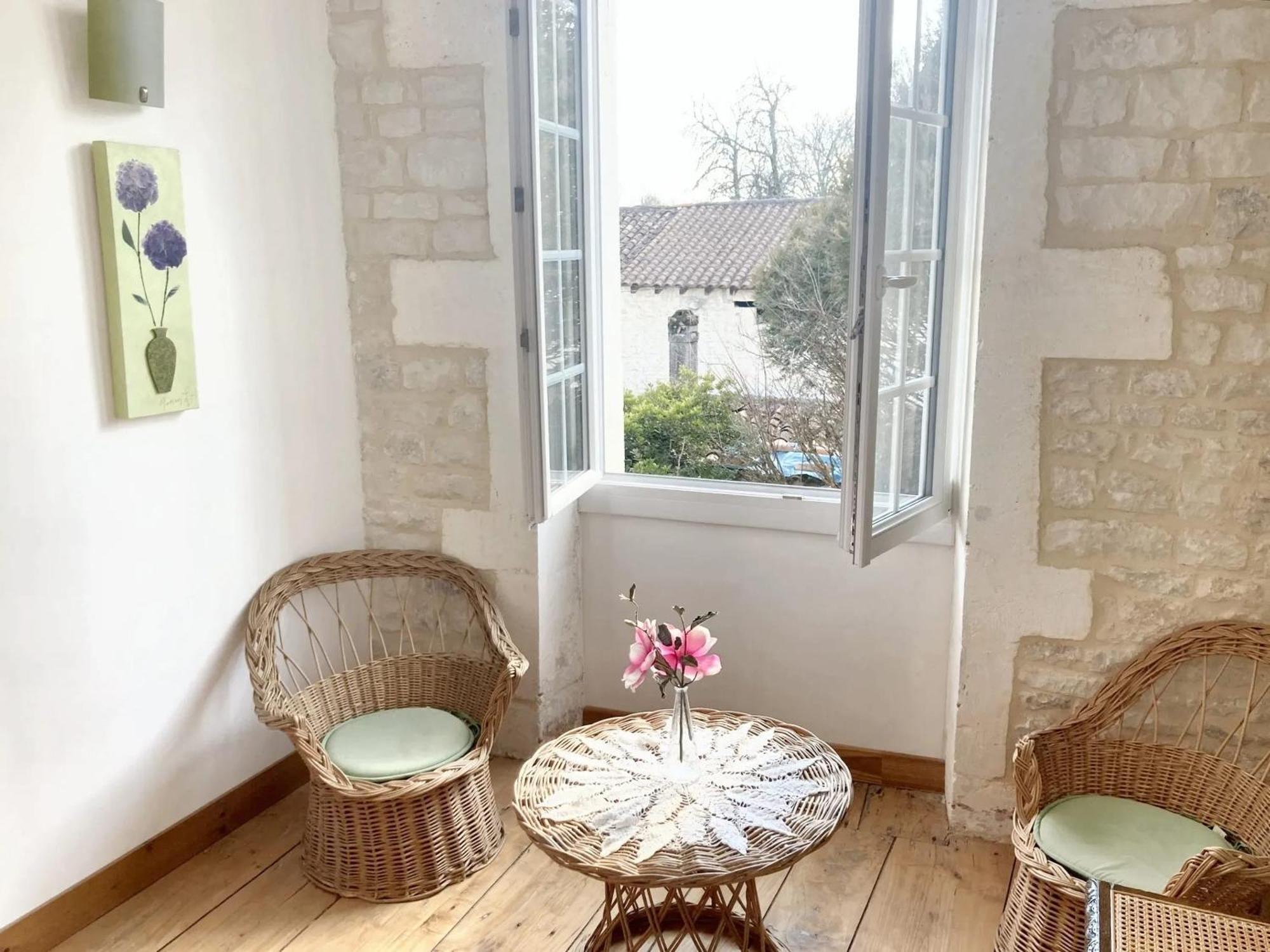 Maison Confortable Au Coeur De Fleurac Avec Grand Jardin Bagian luar foto
