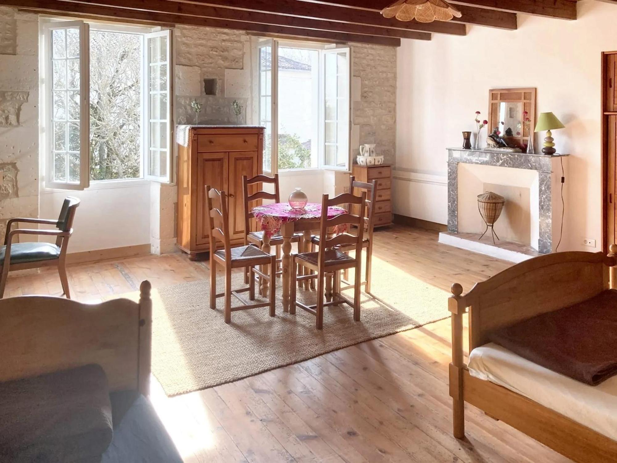 Maison Confortable Au Coeur De Fleurac Avec Grand Jardin Bagian luar foto