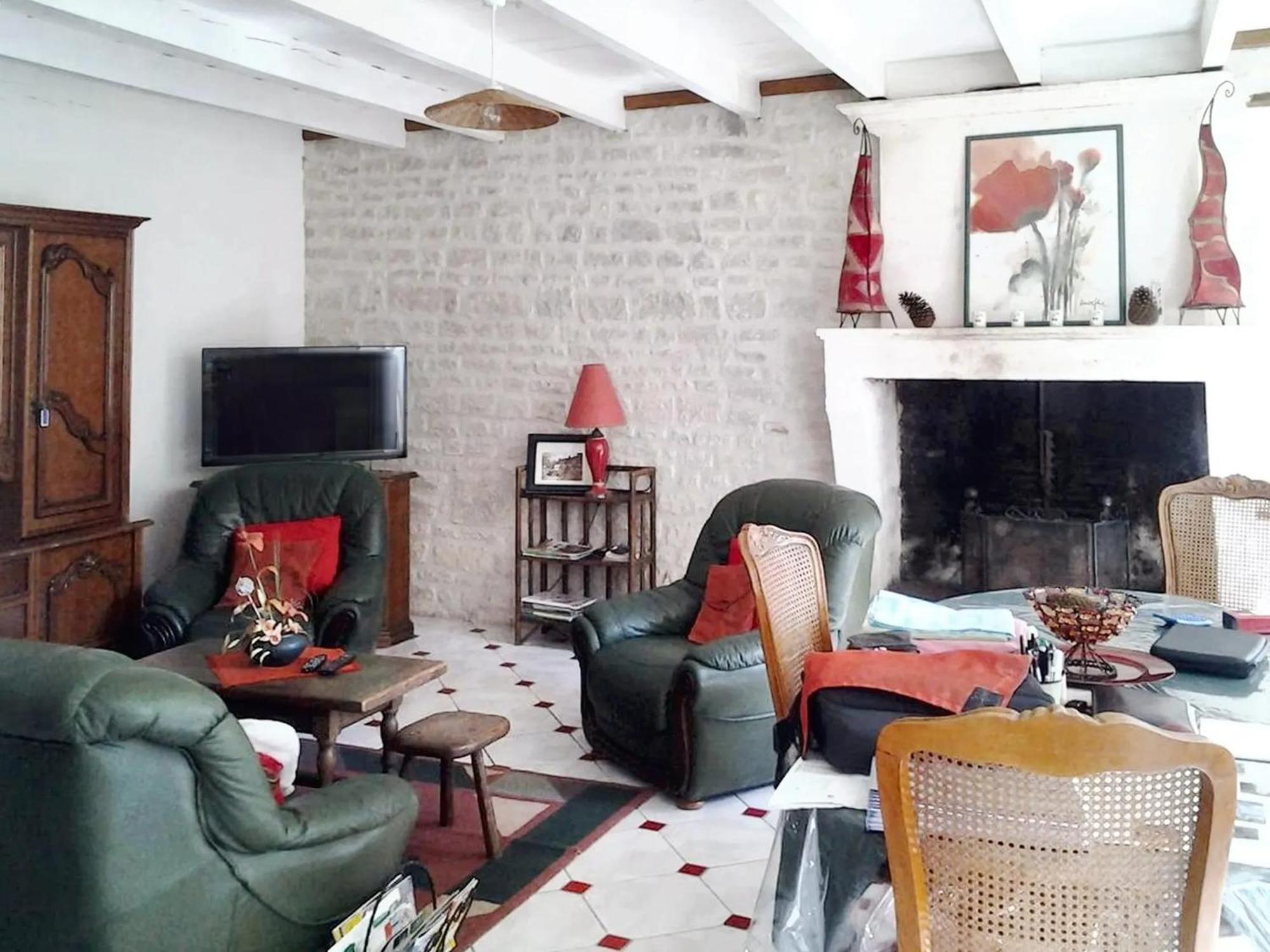 Maison Confortable Au Coeur De Fleurac Avec Grand Jardin Bagian luar foto